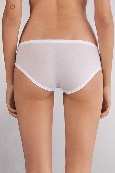 White Ultralight Low-Rise Briefs, , large image number 3