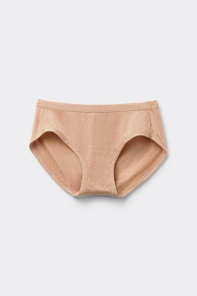 Beige Ultralight Flat Seams Briefs, Soft Beige, large image number 7