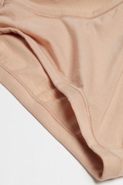 Beige Ultralight Flat Seams Briefs, Soft Beige, large image number 10