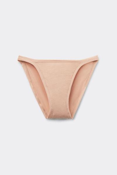 Beige Side Straps Briefs, Soft Beige, large image number 2
