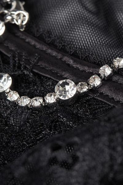 Black Living In Luxe Briefs, , large image number 4