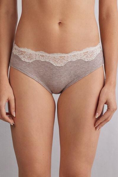 Grey Effortless Beauty Knickers, 5601_767J, medium