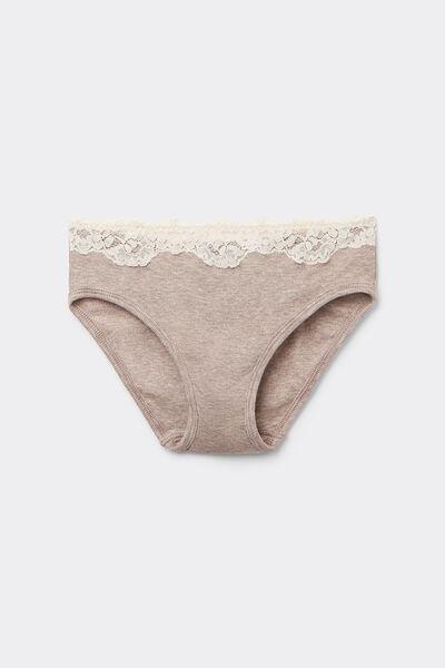 Grey Effortless Beauty Knickers, 5601_767J, medium