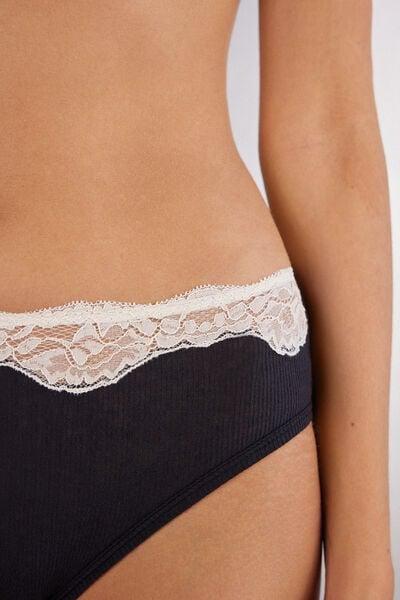 Black Effortless Beauty Knickers, 5601_768J, large image number 5