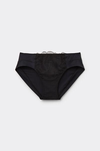 Black Hypnotic Details Knickers, Black, large image number 2