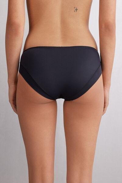 Black Hypnotic Details Knickers, Black, large image number 3