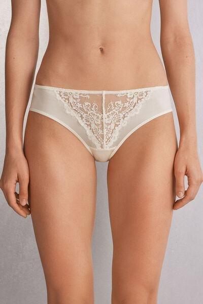 Ecru Self Love Knickers, , medium