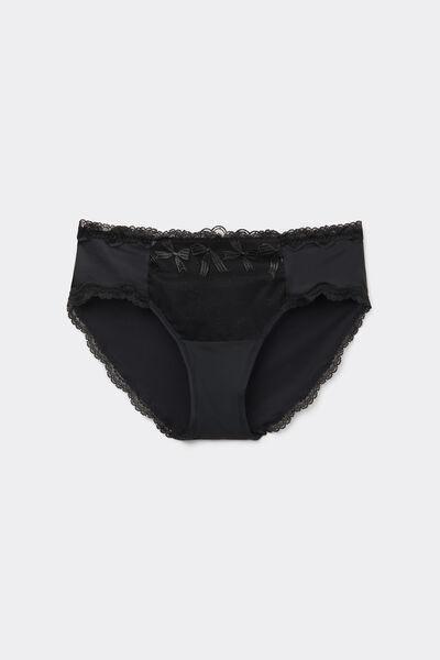 Black Frou Frou Romance Panty, Black, large image number 2