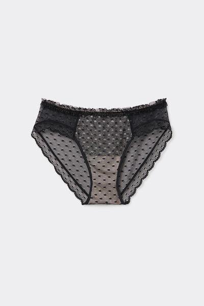 Black Cool Elegance Knickers, , large image number 1