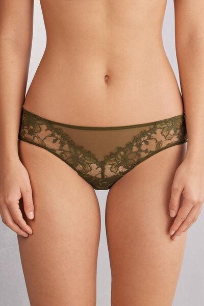 Green Imaginary Journey Knickers, , large image number 0