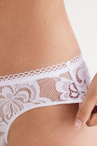 White Scent Of Summer Knickers, White, large image number 5