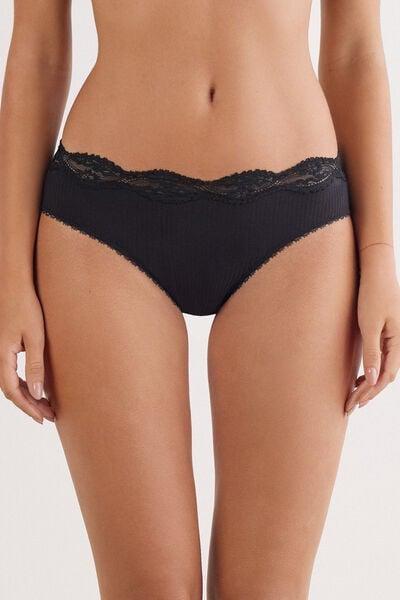 Black Your Every Wear Knickers, Black, large image number 1