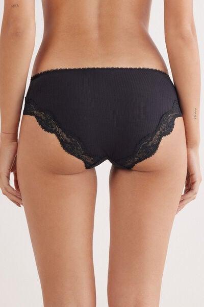 Black Your Every Wear Knickers, Black, large image number 2