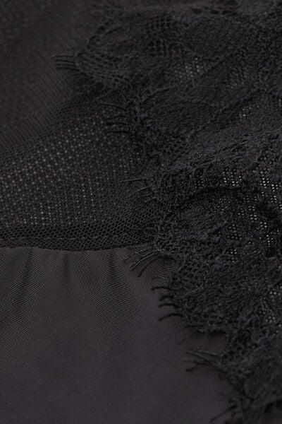 black Sheer Glamour Knickers, Black, large image number 4