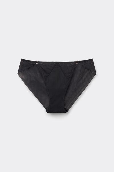 Black Modern Attitude Briefs, , large image number 2