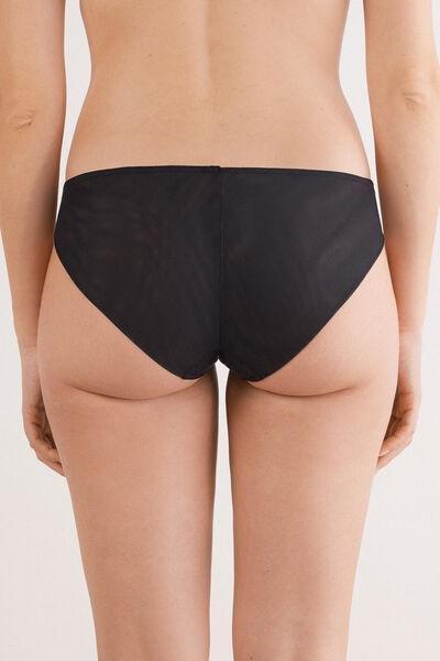 Black Modern Attitude Briefs, , large image number 3