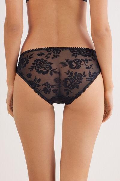 black Softer Than a Kiss Briefs, Black, large image number 3