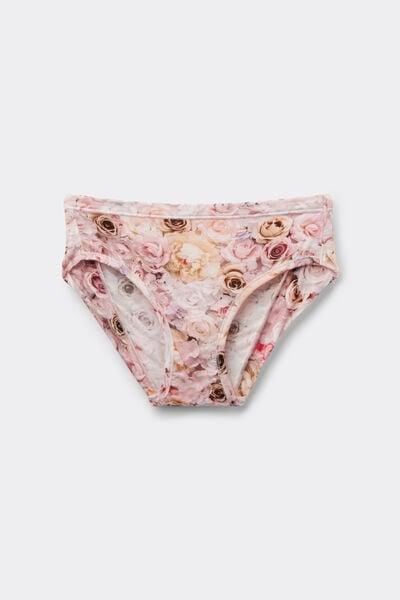 Pink I Bloom For You Fresh Bamboo Knickers, 5601_062K, large image number 3