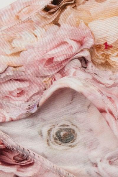 Pink I Bloom For You Fresh Bamboo Knickers, 5601_062K, large image number 4
