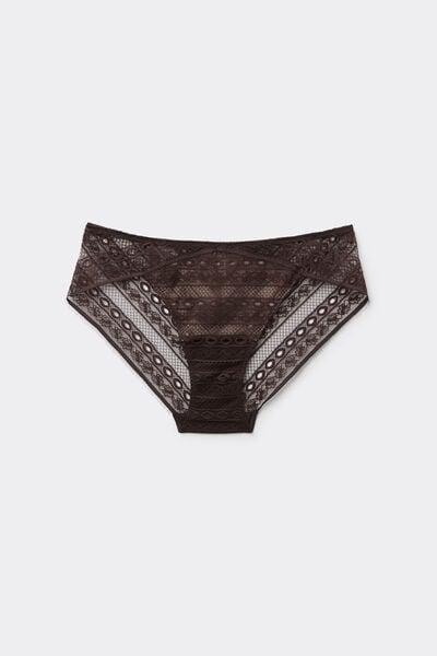 Mocha Brown Get Noticed Knickers, 5601_705J, large image number 3