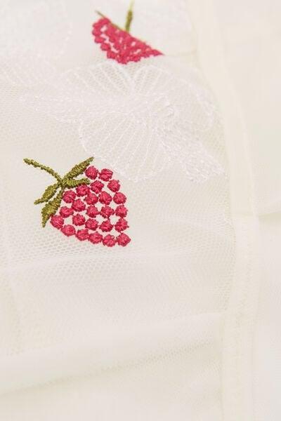 White Sweet As A Berry Knickers, Powder White, large image number 4