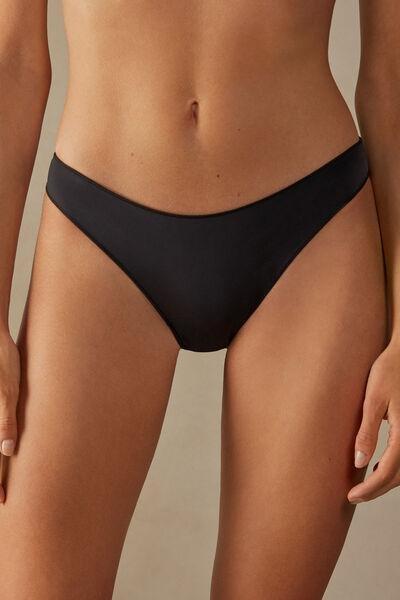 Intimissimi - Black Ultralight Microfibre Low-Rise Briefs