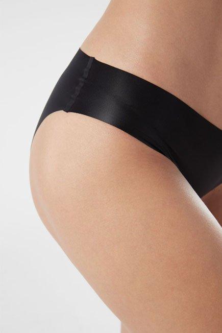 Black Seamless Microfibre Briefs, , large image number 9