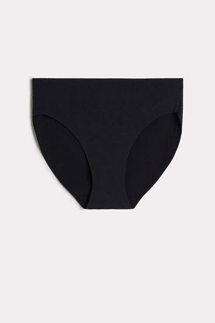 Black Seamless Microfibre Briefs, , large image number 10