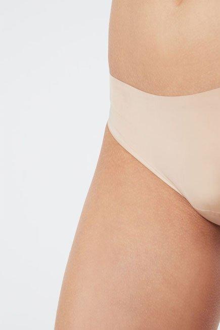 Beige Seamless Microfibre Briefs, , large image number 7