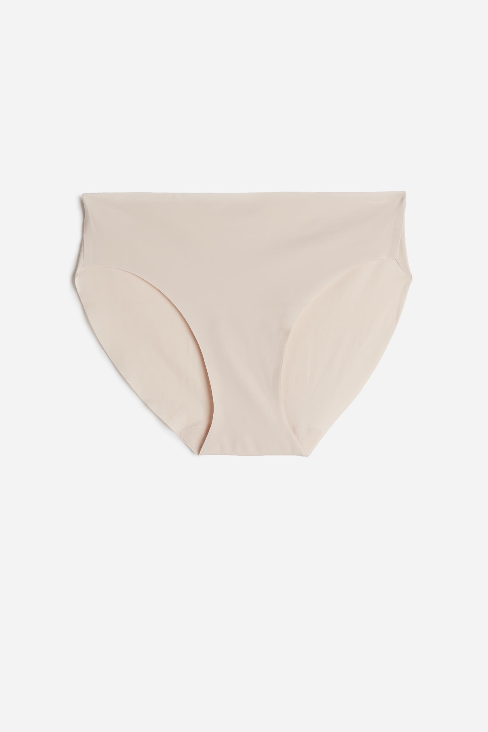 White Silk Seamless Briefs, , large image number 7