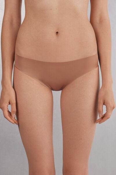 Seamless microfibre briefs