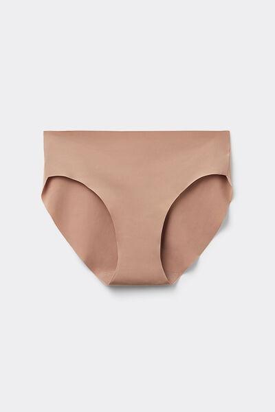 Beige Seamless Ultralight Briefs, , large image number 4