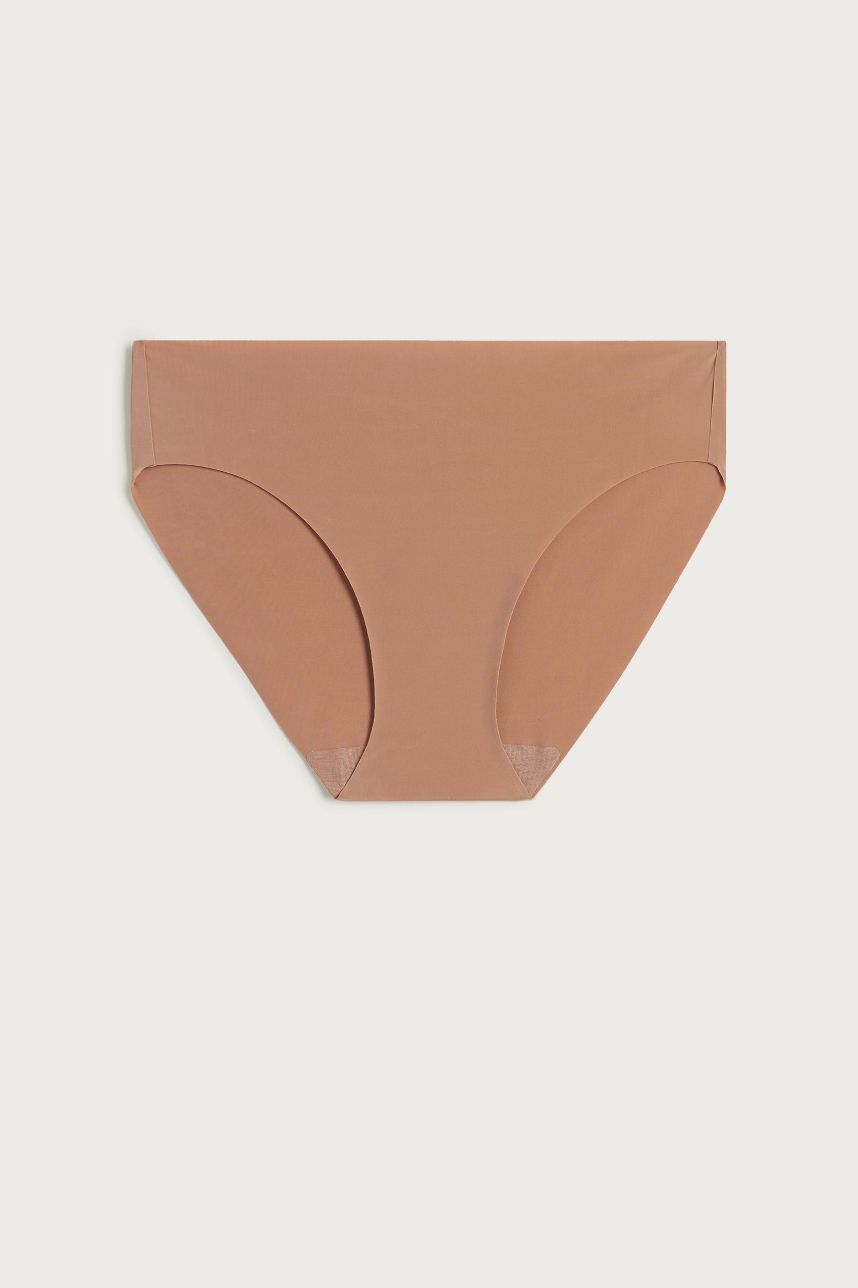 Beige Seamless Ultralight Briefs, , large image number 8