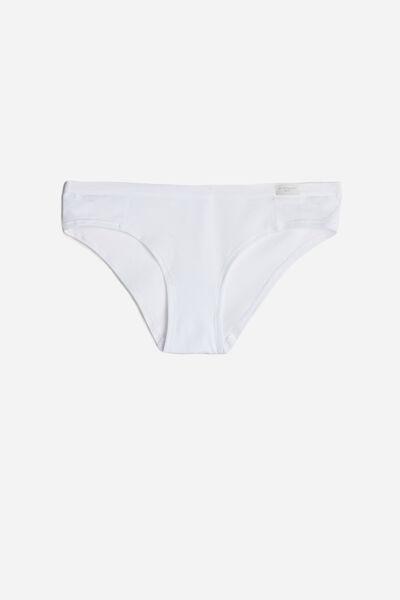 White Low-Rise Panties, , large image number 4