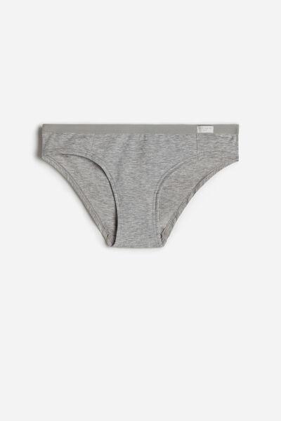 Grey Low-Rise Panties, , large image number 2
