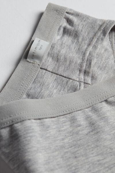 Grey Low-Rise Panties, , large image number 4