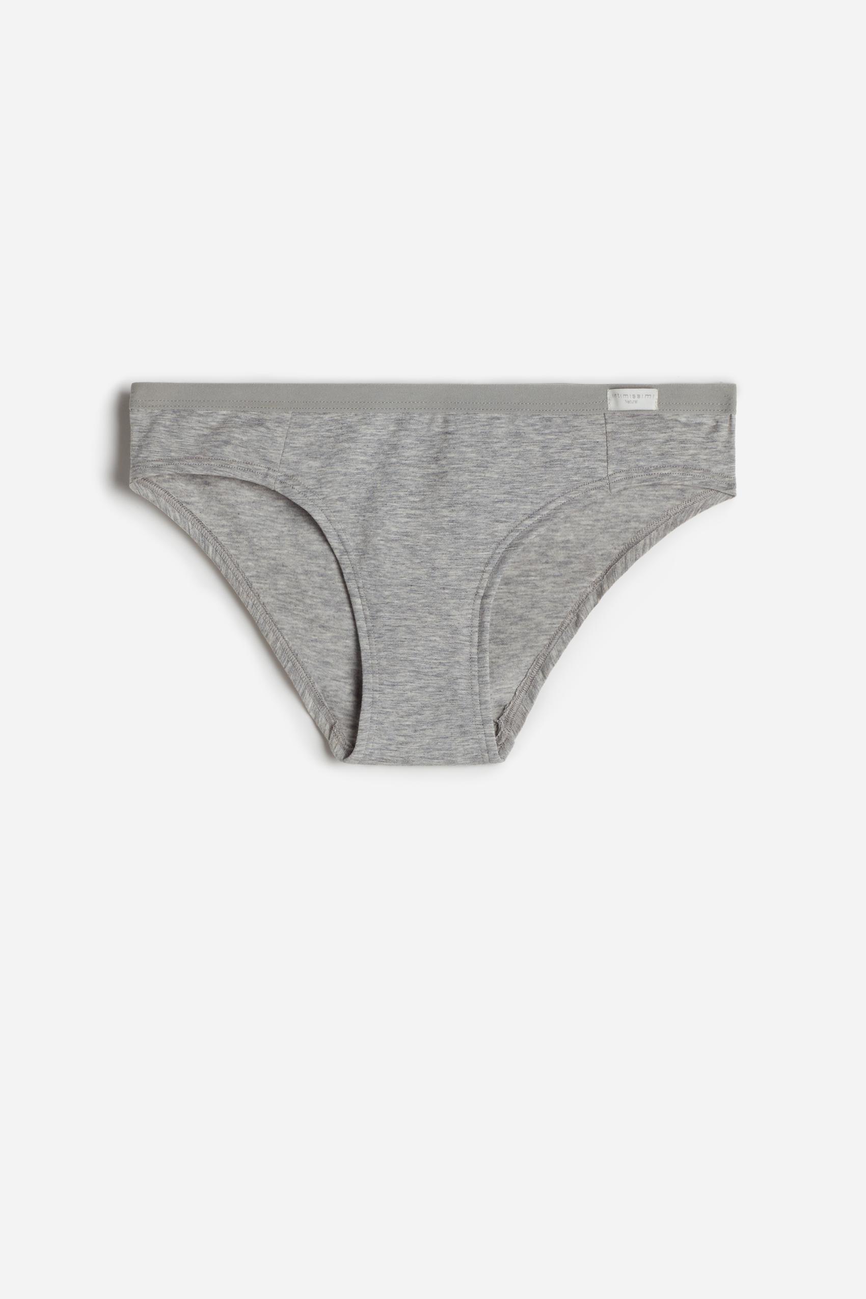 Grey Low-Rise Panties, , large image number 7
