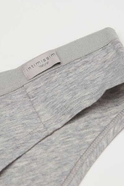 سراويل داخلية قطنية من مزيج رمادي "اتح ، للنساء, Light Grey Blend, large image number 8