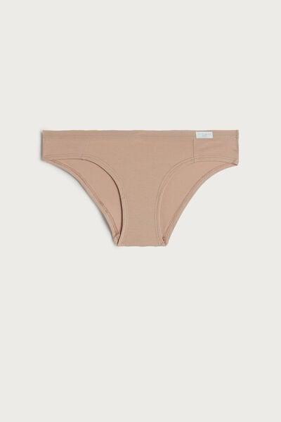 Beige Low-Rise Panties, Soft Beige, large image number 9