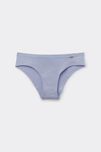 Blue Natural Cotton Panties, 5601_064K, large image number 3