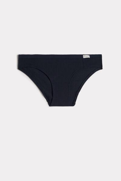 Navy Low-Rise Panties, , large image number 4