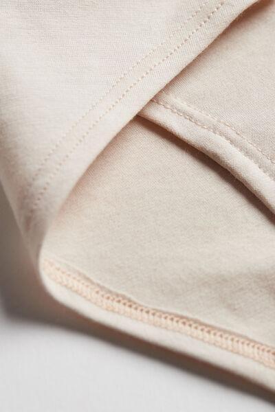 Cream Low-Rise Panties, , large image number 5