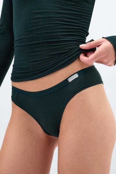 Green Natural Cotton Panties, 5601_254K, large image number 4