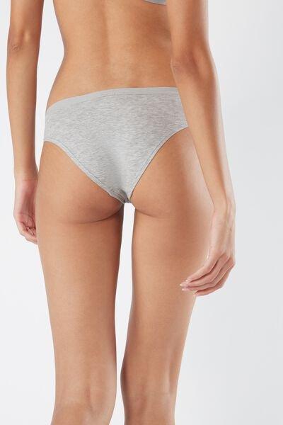 Natural Cotton Panties, No Colour, medium
