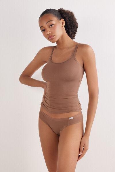 Beige All-Day Ease Briefs, Brown Mocha, large image number 1