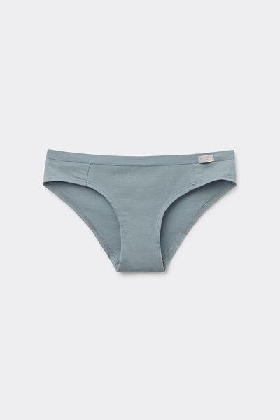 Blue Natural Cotton Panties, 5601_850J, large image number 2