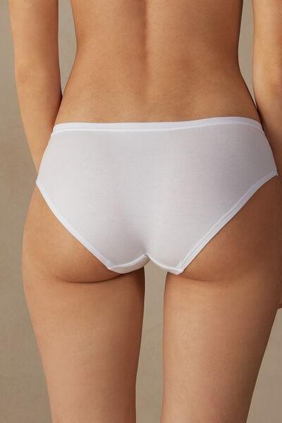 White Full-Coverage Knickers, , large image number 3