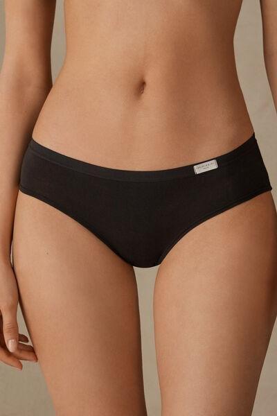 Black Full-Coverage Knicker, , medium