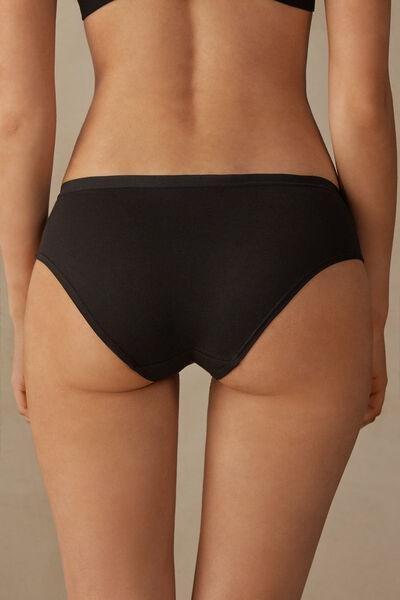 Black Full-Coverage Knicker, , large image number 3