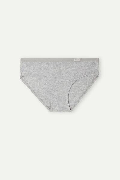 Grey Full-Coverage Knickers, , large image number 2